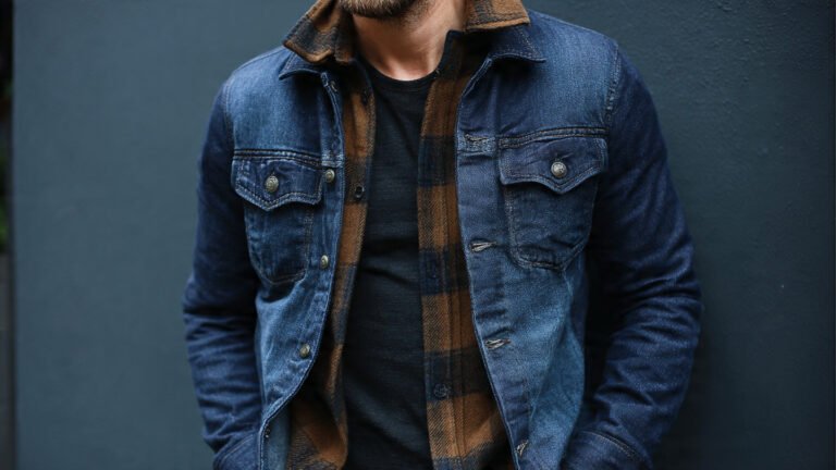 Flannel With Denim Jacket Layer