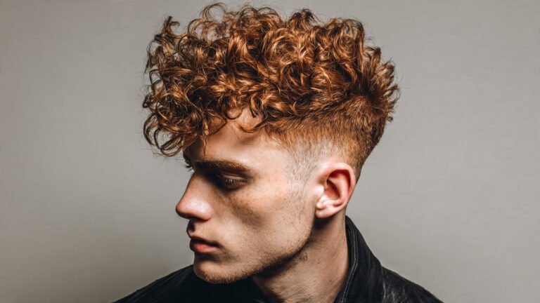 Curly Caesar Cut