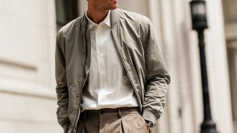 Lightweight Jacket With Tailored Pants
