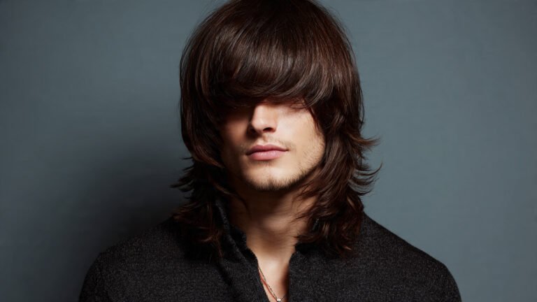 Long Bangs Layered Style