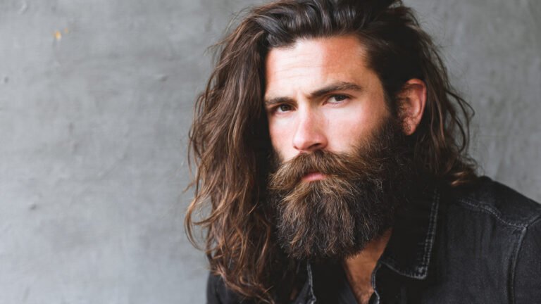 Long Hair With Beautiful Full Beard