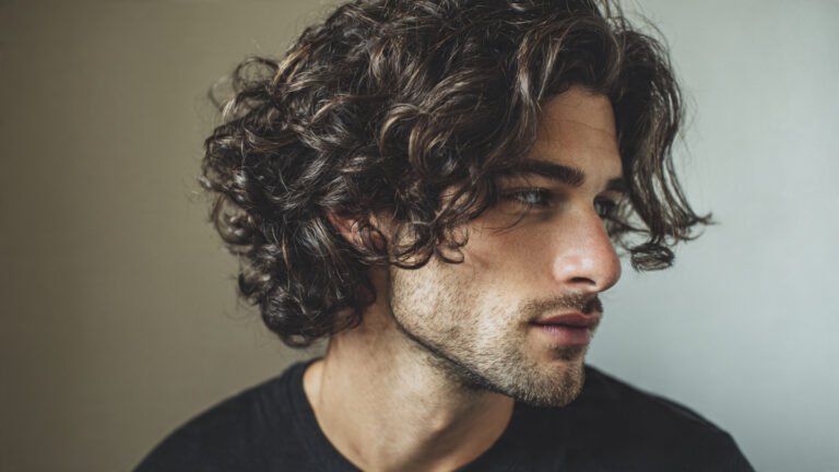 Loose Curls Medium Length Style
