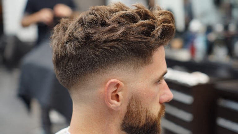 Low Fade With Textured Long Top