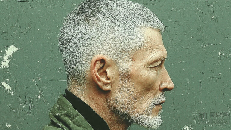 Low Maintenance Buzz with Grey Texture