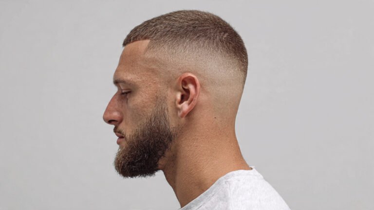 Low Skin Fade Buzz Cut