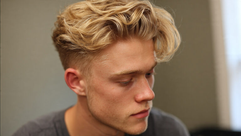 Low Taper Fade with Natural Flow