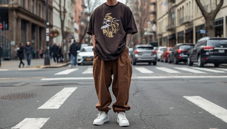 Baggy Brown Pants