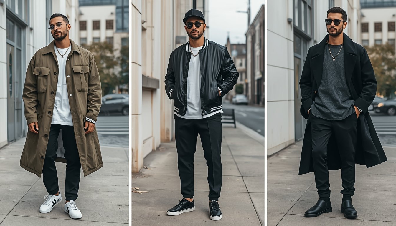 Mens Aesthetic Streetwear Looks