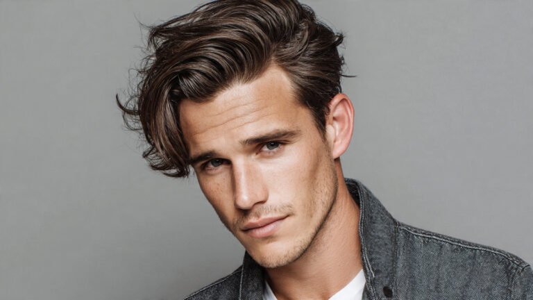 Medium-Length Side Part Flow