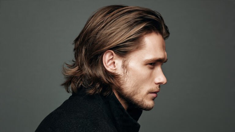 Medium Slick Back With Layers