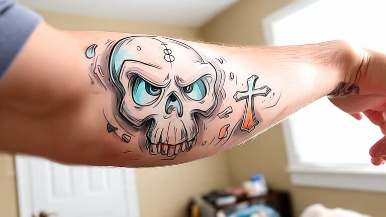 Memento Mori Biblical Reflection Tattoo