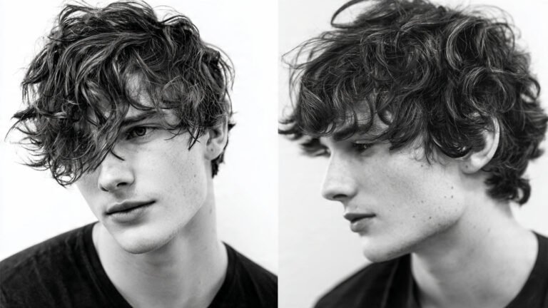 Messy Wavy Fringe