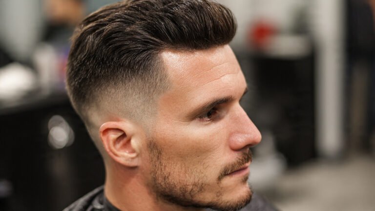 Modern Flow Haircut With Skin Fade