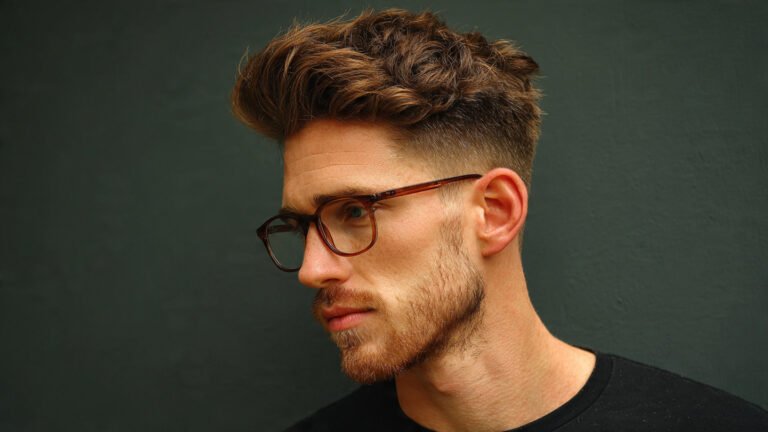 Modern Quiff With Mid Fade