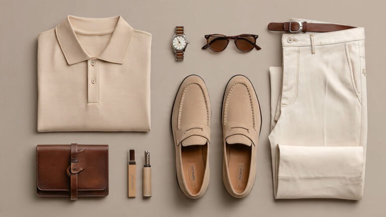 Monochrome Beige Outfit