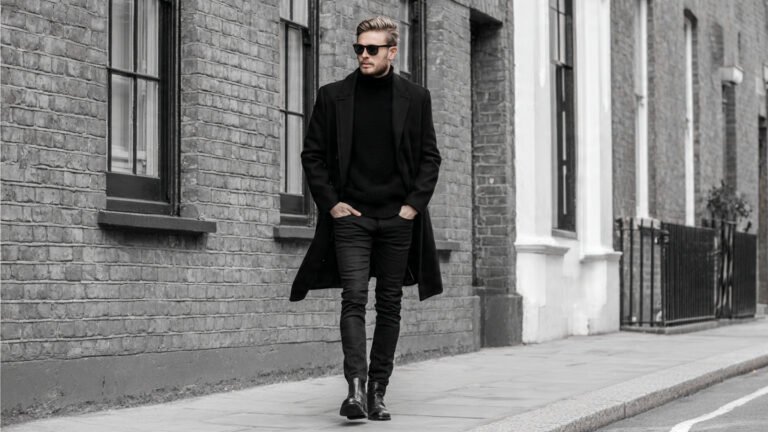 Monochrome Black Holiday Outfit