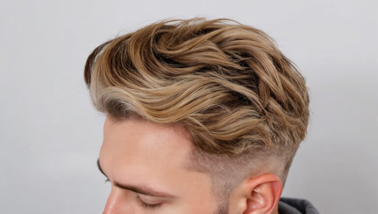 Natural Flow Medium Wavy Haircut