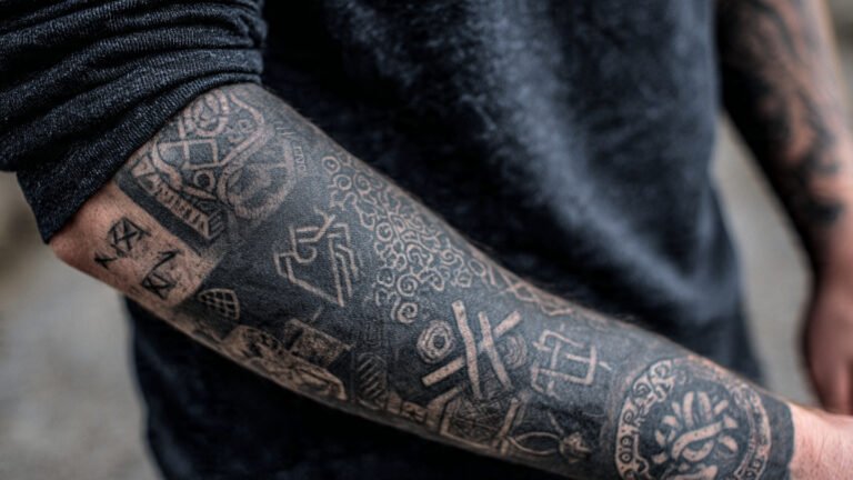  Psychological Symbol Sleeve