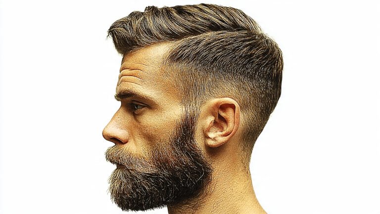 Short Comb Over Fade