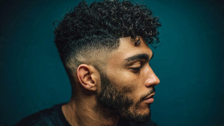 Short Curly Fade