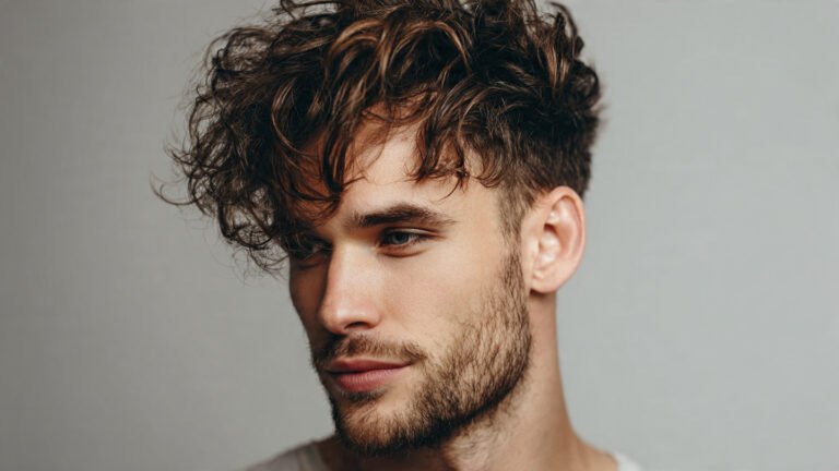 Short Wavy Curly Texture Cut