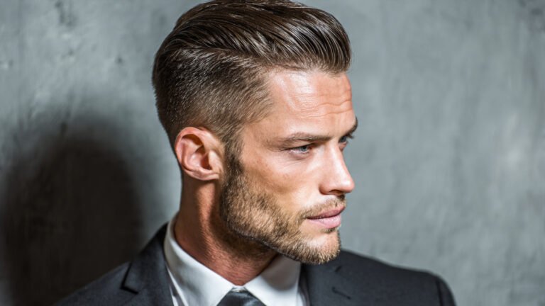 Side Faded Haircut With Long Flow