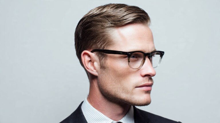 Side Part With Low Fade
