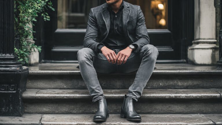 Tailored Fit With Chelsea Boots