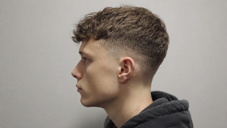 Textured Buzz Cut With Low Taper