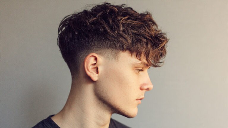 Textured Crop With Back Fade