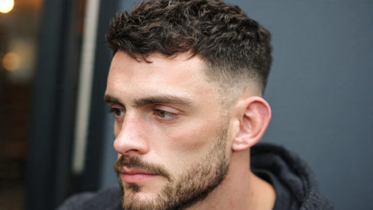 Textured Crop With Low Taper Fade