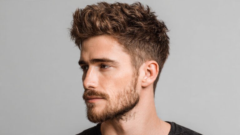 Textured Feathered Crop With Low Fade