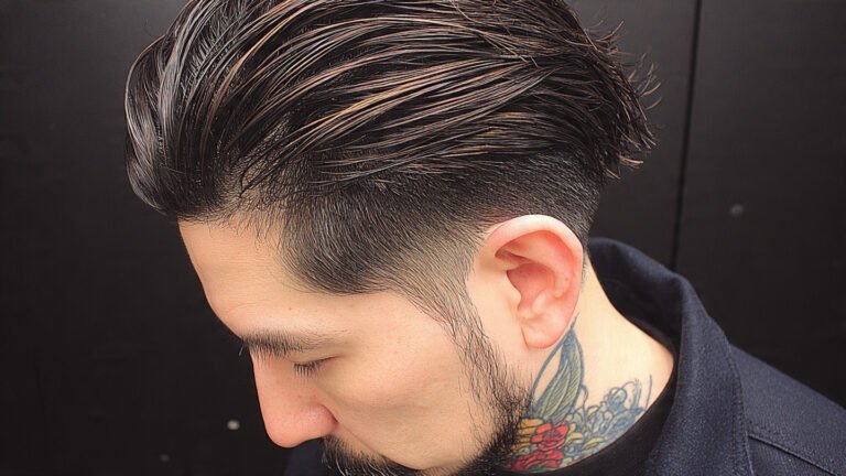 Textured Slick Back
