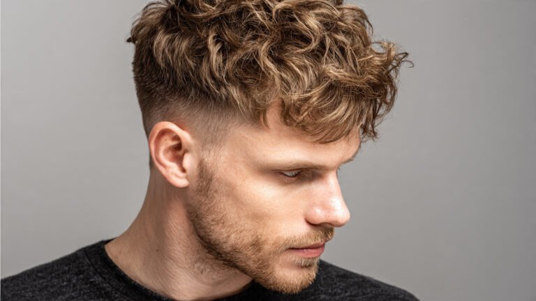 Textured Wavy Crop with Low Fade
