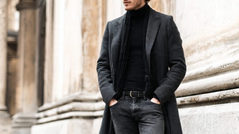 Winter Layered Outfit With Coat