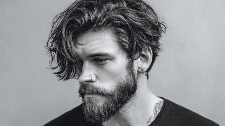 Wolf Cut Flow With Beard