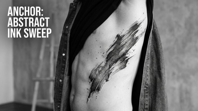 Abstract Ink Sweep