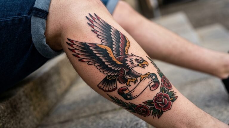 Traditional Flying Eagle