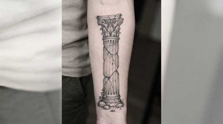 broken column design