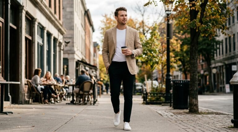 Smart casual layering
