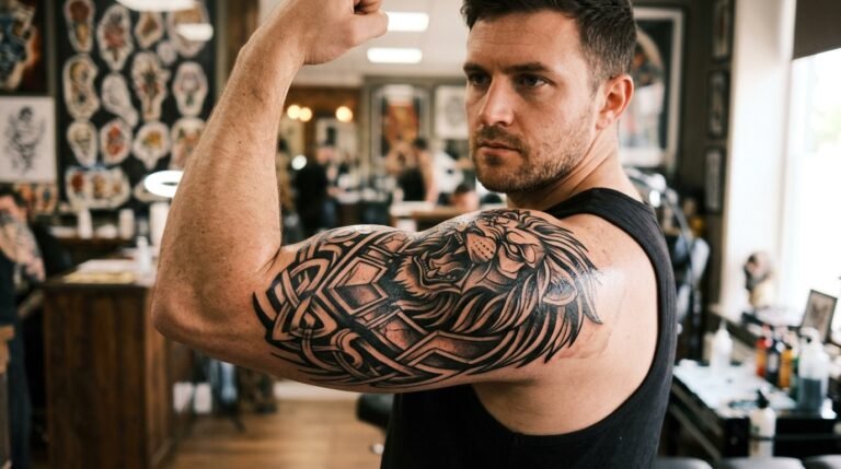 Bicep Tattoo Ideas for Men