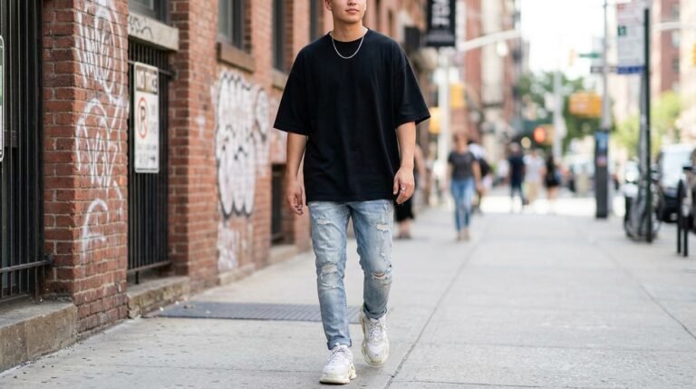 Streetwear Black Oversized Fit