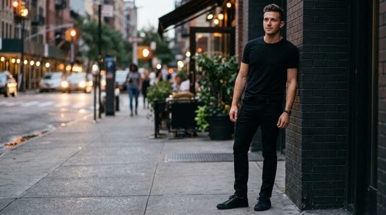  Monochrome summer outfit men