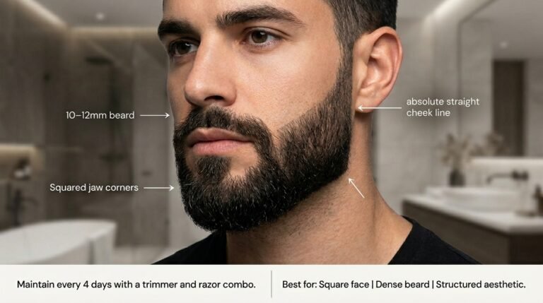 Boxed Jaw Beard