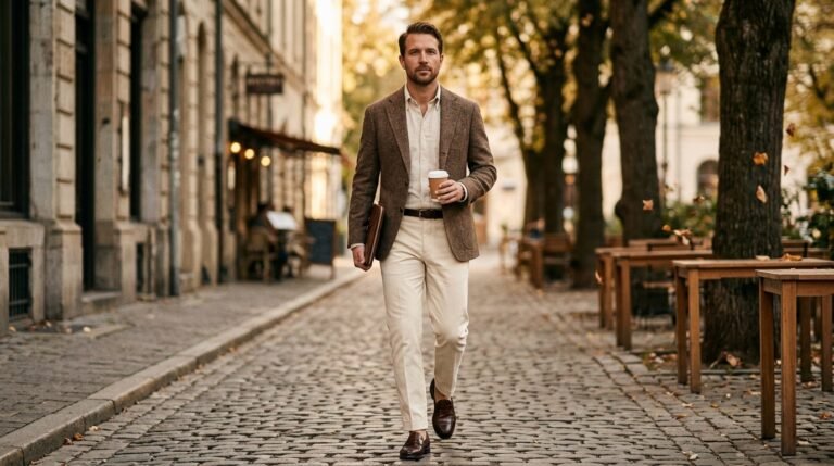 Warm Tone Classic Outfit