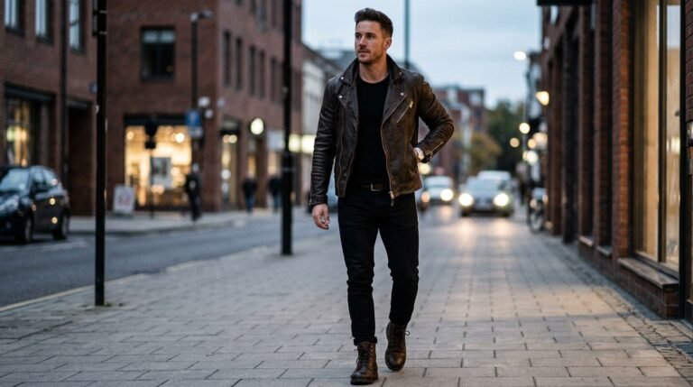 Edgy Brown Outfit