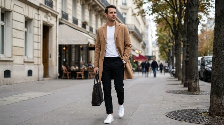 Warm Neutral Outfit Men