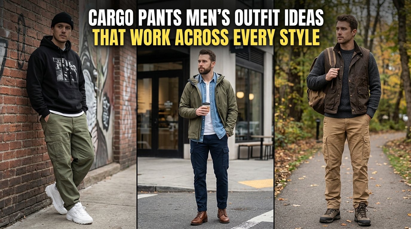 Cargo Pants Men Outfit Ideas
