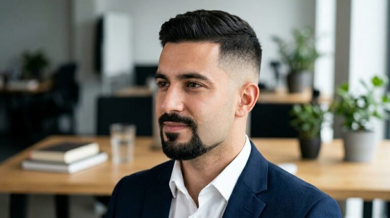 Circle Beard Fade