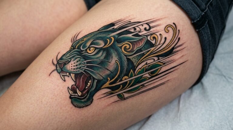 Cross Thorn Tattoo